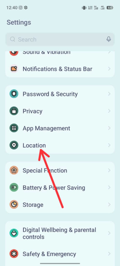 Click Location